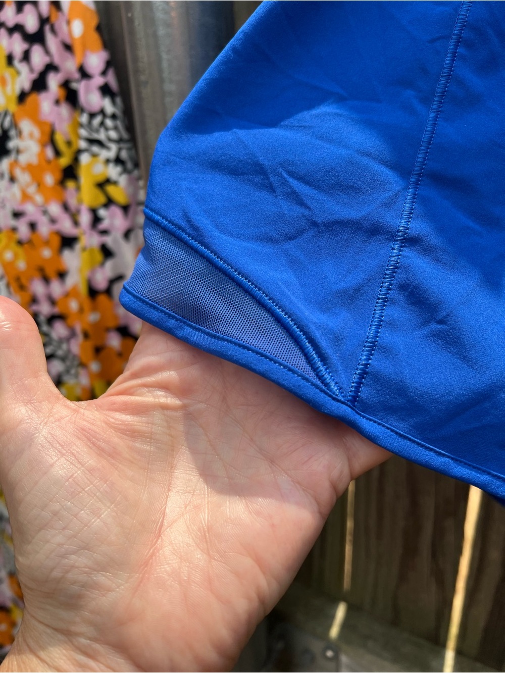 šlululemon athletica Hotty Hot Royal Blue Womenās Athletic Shorts - Picture 6 of 9
